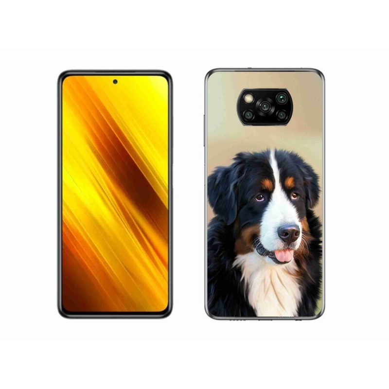 Gél tok mmCase a Xiaomi Poco X3-hoz - Berni hegyi kutya