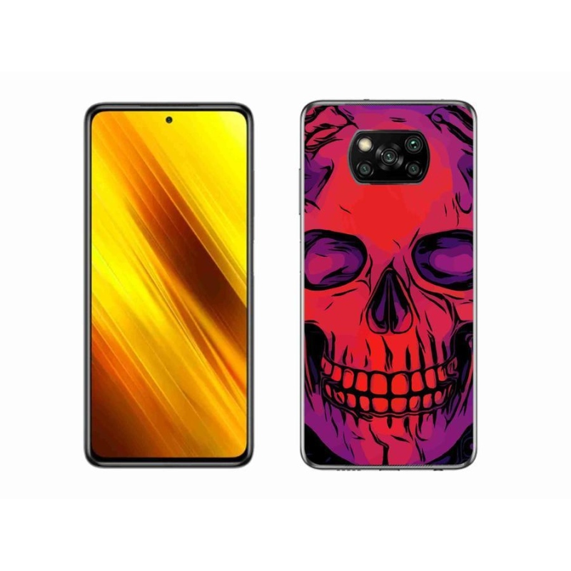 Gél tok mmCase a Xiaomi Poco X3-hoz - koponya