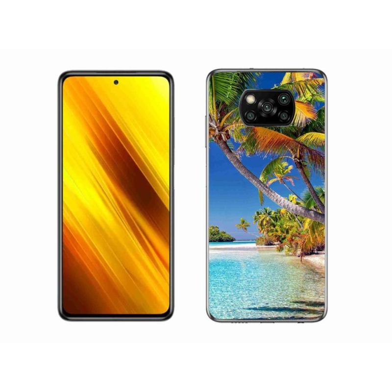 Gél tok mmCase a Xiaomi Poco X3 készülékhez - tengerparton