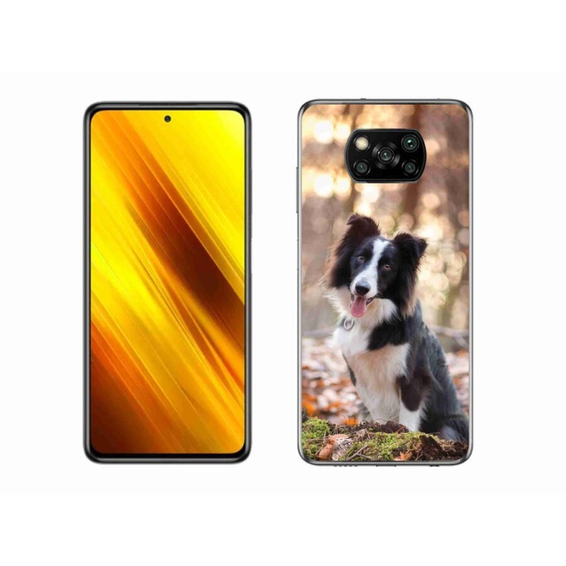 Gél tok mmCase a Xiaomi Poco X3 Pro számára - border colie 1