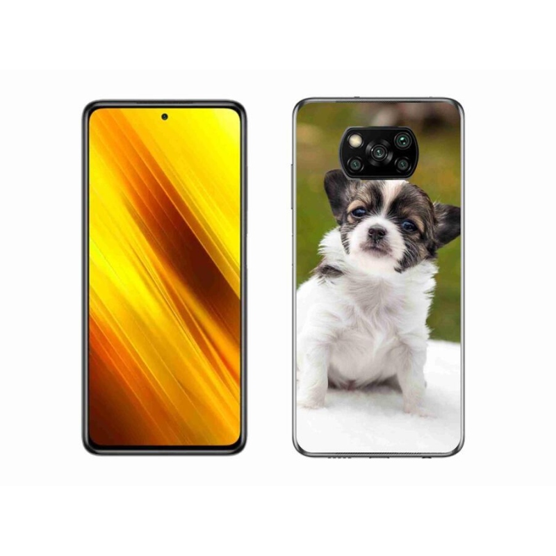 Gél tok mmCase a Xiaomi Poco X3 Pro számára - chihuahua 4
