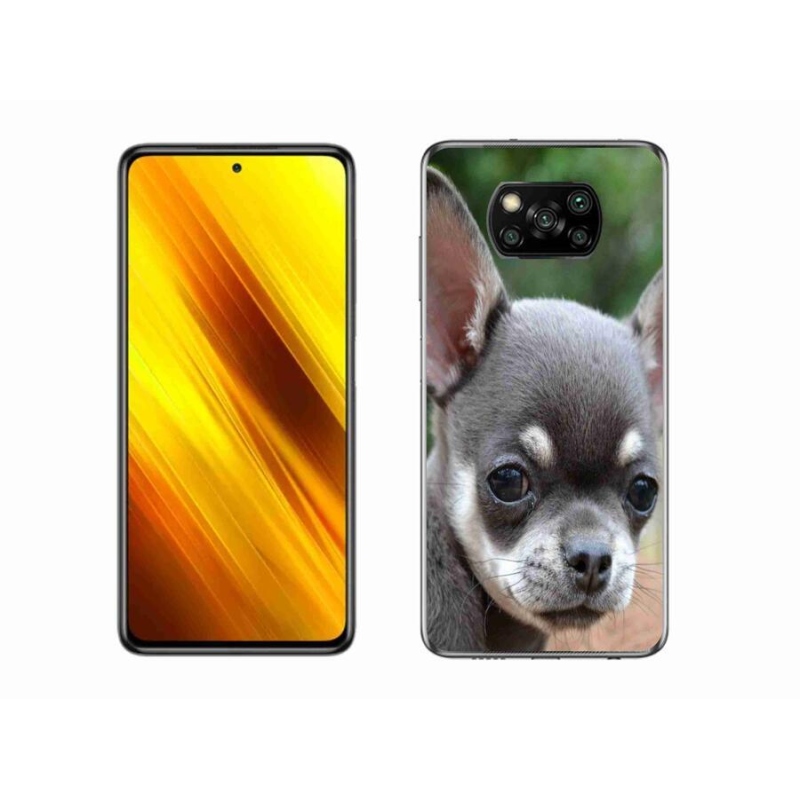Gél tok mmCase a Xiaomi Poco X3 Pro számára - chihuahua
