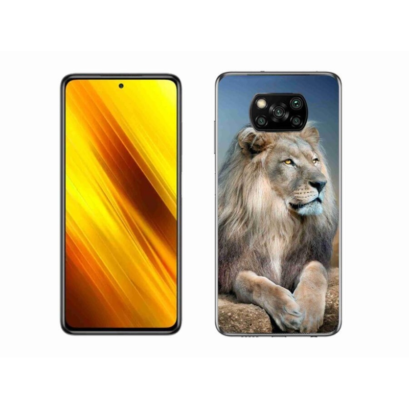 Gél tok mmCase a Xiaomi Poco X3 Pro számára - Lion 1
