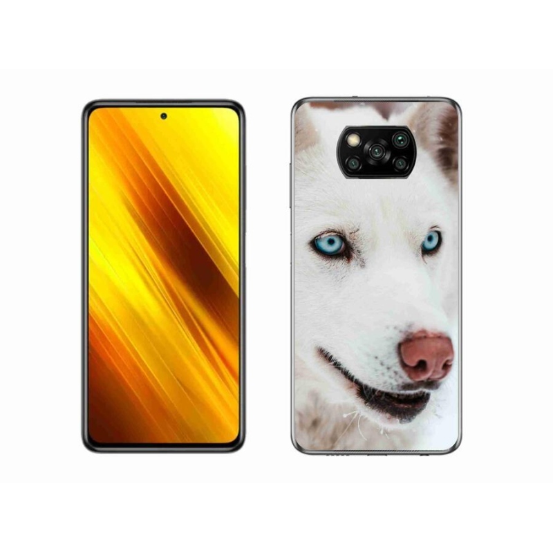 Gél tok mmCase a Xiaomi Poco X3 Pro számára - kutyaszemmel nézve