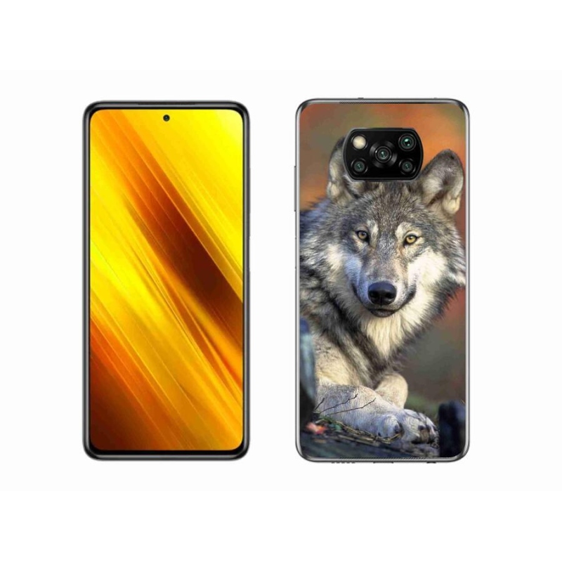 Gél tok mmCase a Xiaomi Poco X3 Pro számára - farkas