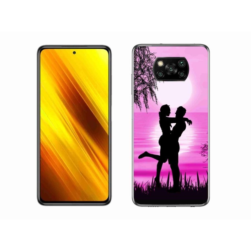 Gél tok mmCase a Xiaomi Poco X3 Pro számára - naplemente