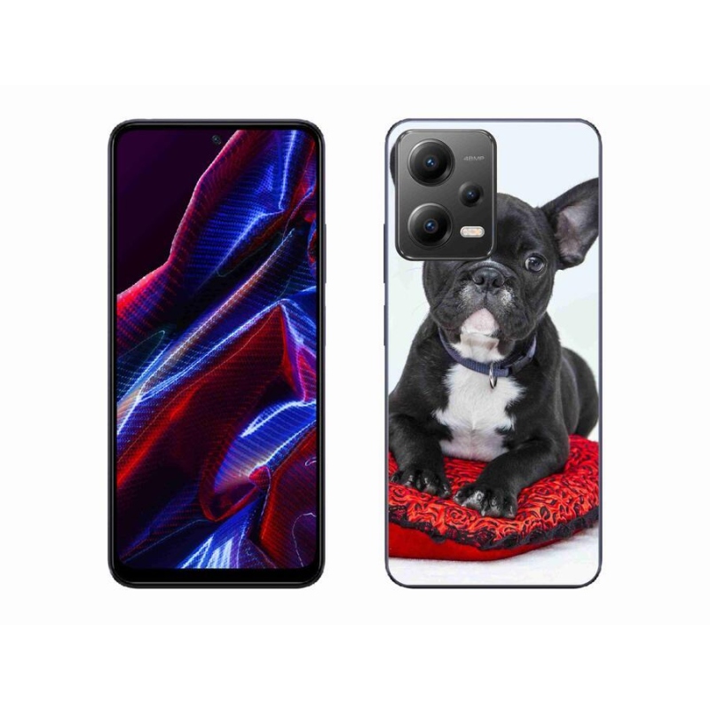 Gél tok mmCase a Xiaomi Poco X5 5G számára - bulldog