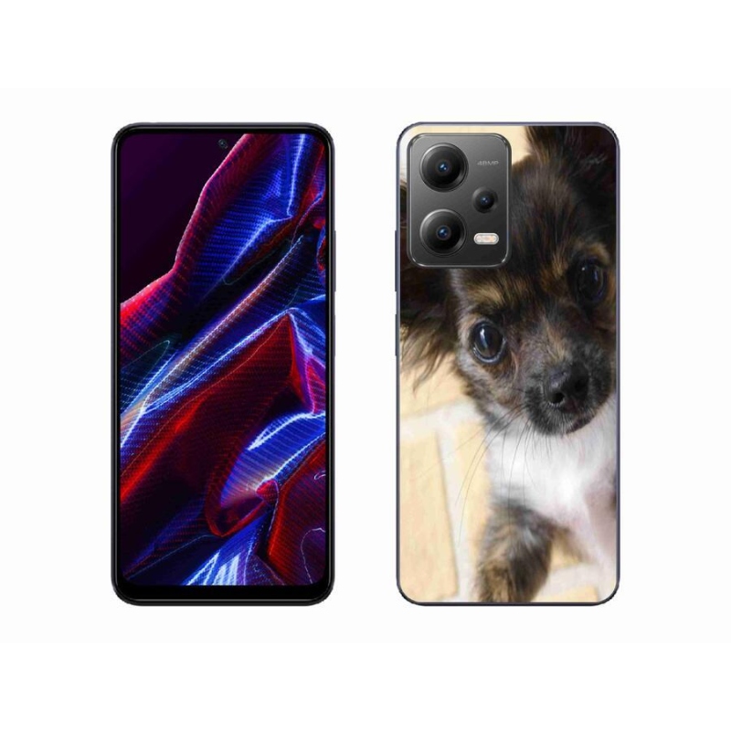 Gél tok mmCase a Xiaomi Poco X5 5G-hez - chihuahua 2