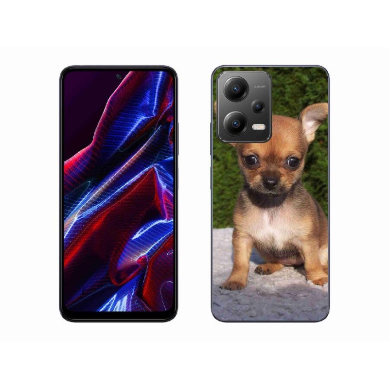 Gél tok mmCase a Xiaomi Poco X5 5G számára - chihuahua 3
