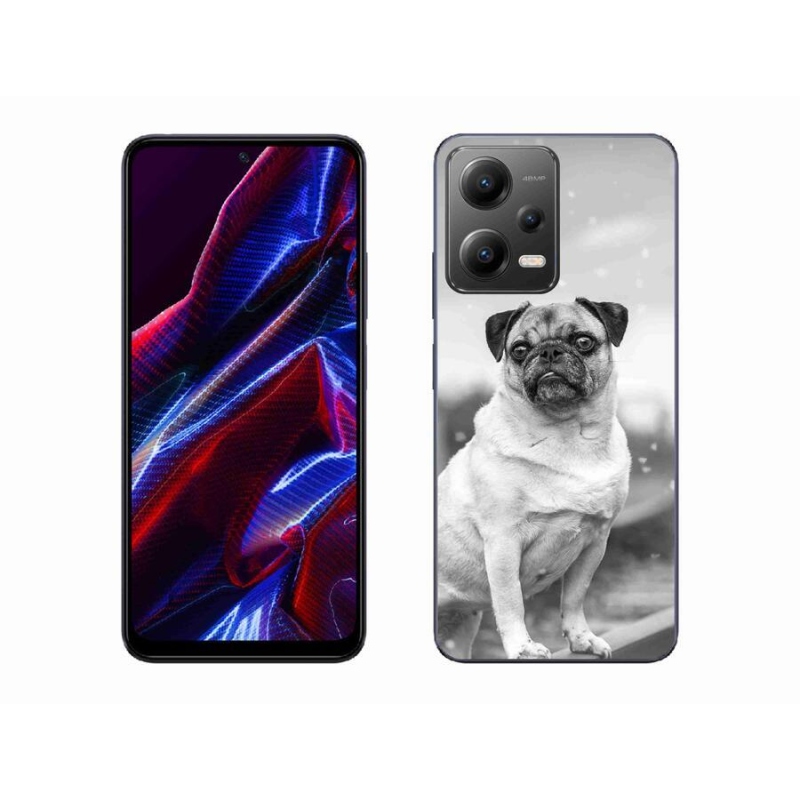Gél tok mmCase a Xiaomi Poco X5 5G-hez - mopsz