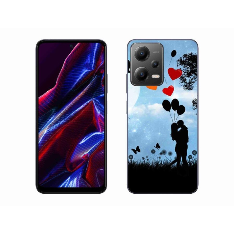 Gél tok mmCase a Xiaomi Poco X5 5G számára - szerelmes pár
