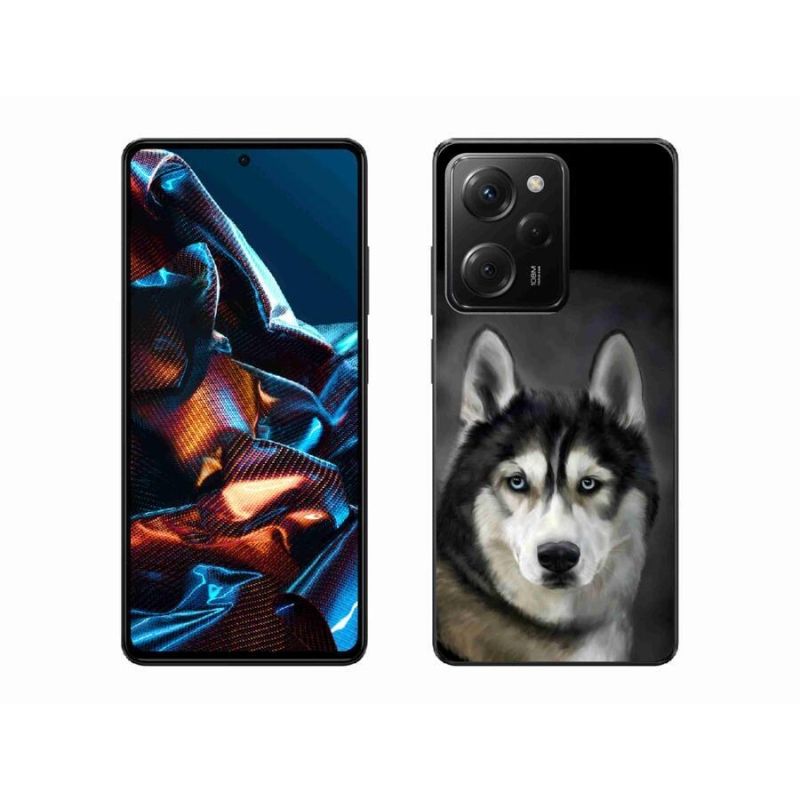 Gél tok mmCase a Xiaomi Poco X5 Pro 5G-hez - husky