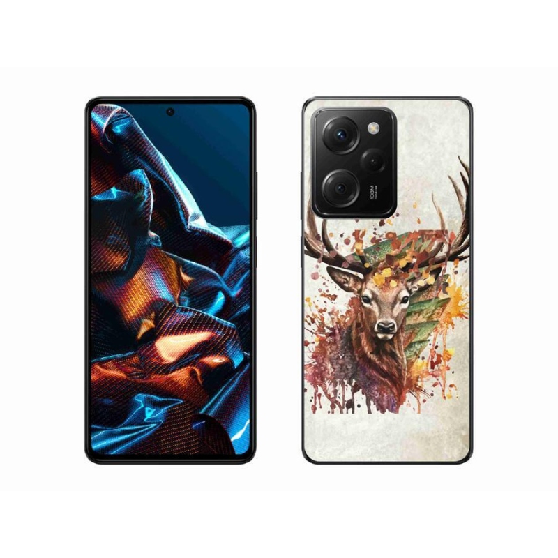 Gél tok mmCase a Xiaomi Poco X5 Pro 5G számára - szarvas 1