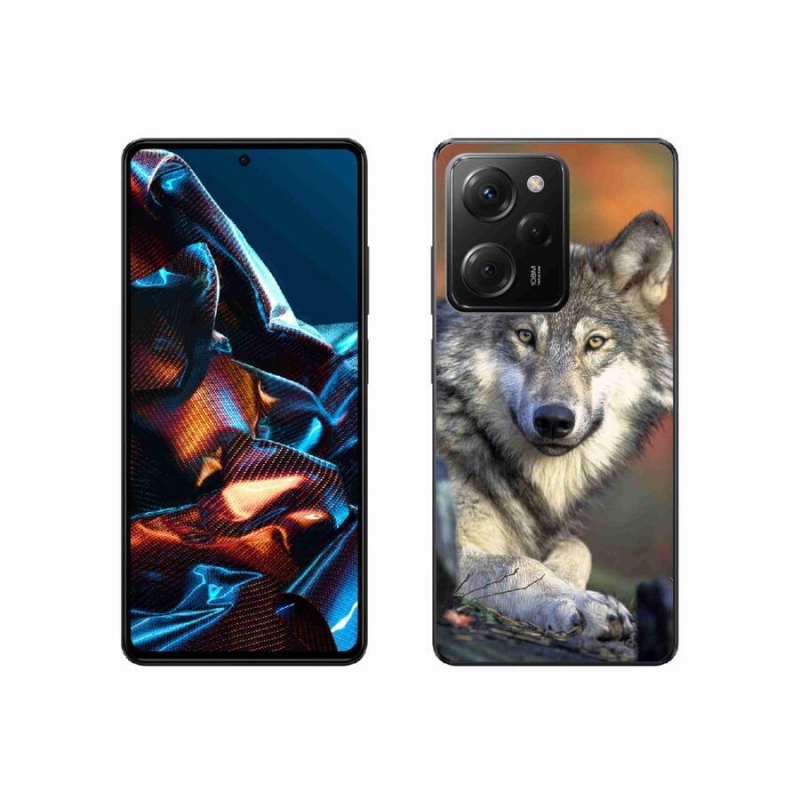 Gél tok mmCase a Xiaomi Poco X5 Pro 5G-hez - farkas