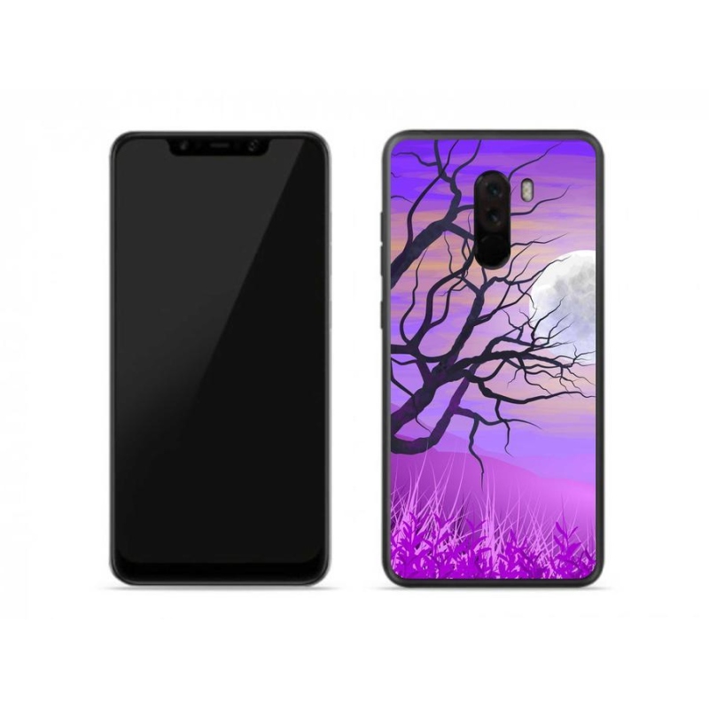 Gél tok mmCase a Xiaomi Pocophone F1-hez - rajzfilmes kidőlt fa