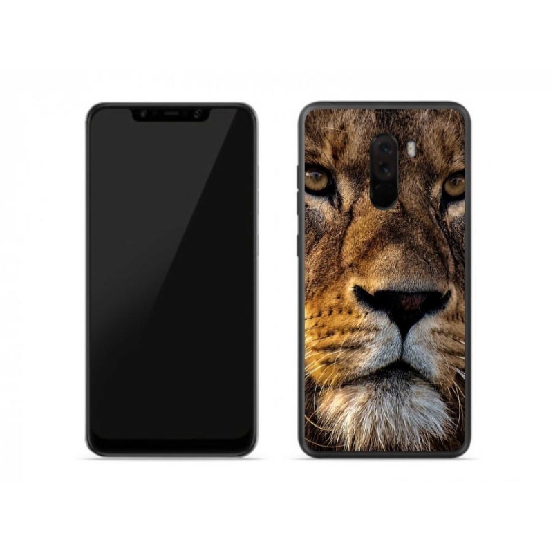 Gél tok mmCase a Xiaomi Pocophone F1-hez - oroszlán