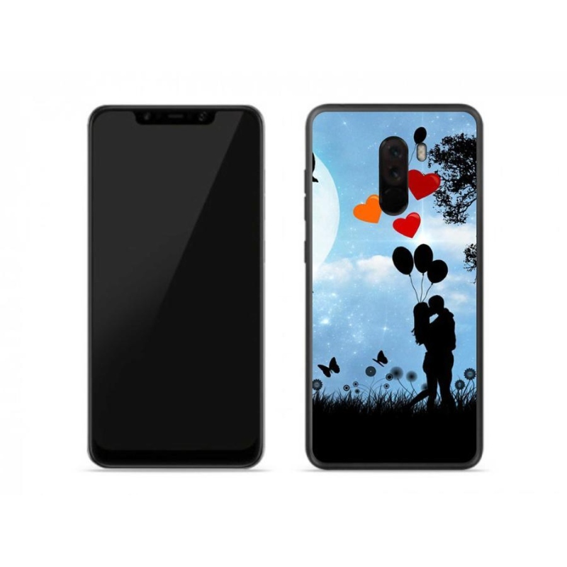 Gél tok mmCase a Xiaomi Pocophone F1-hez - szerelmespár
