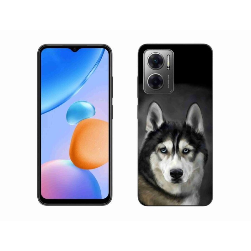 Gél tok mmCase a Xiaomi Redmi 10 5G-hez - husky