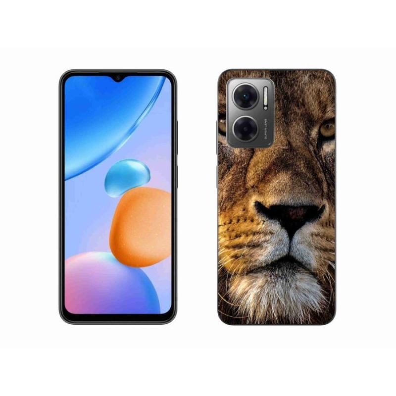 Gél tok mmCase a Xiaomi Redmi 10 5G-hez - oroszlán