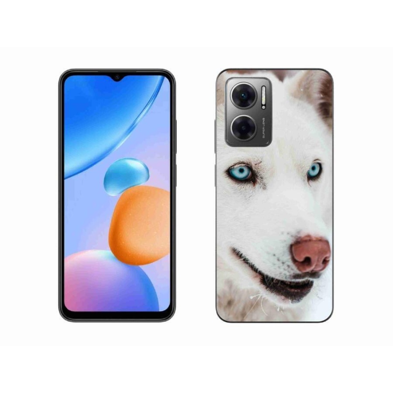 Gél tok mmCase a Xiaomi Redmi 10 5G-hez - kutyaszemmel nézve
