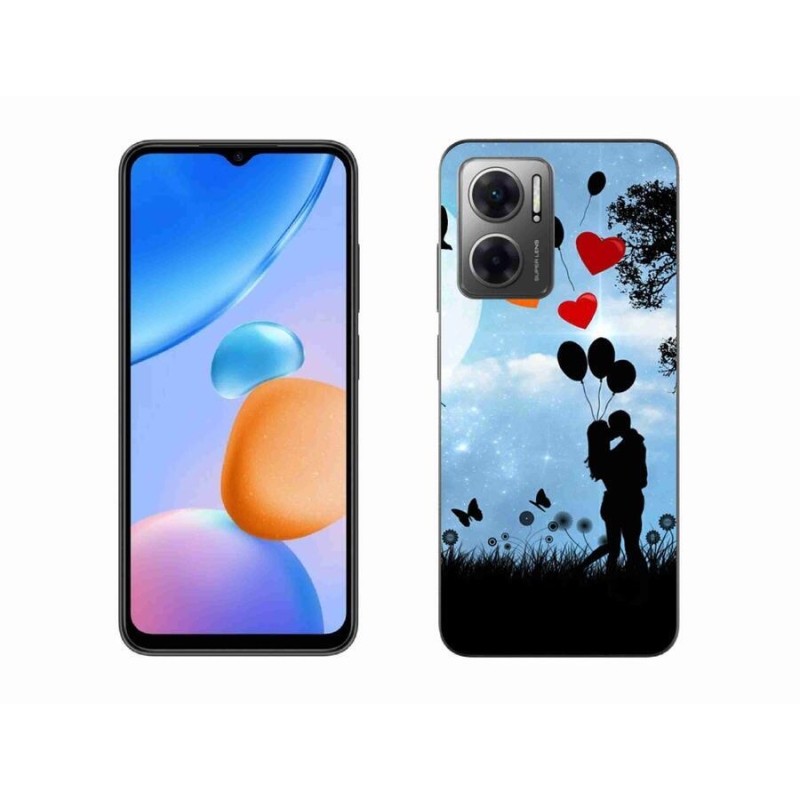 Gél tok mmCase a Xiaomi Redmi 10 5G-hez - szerelmes pár