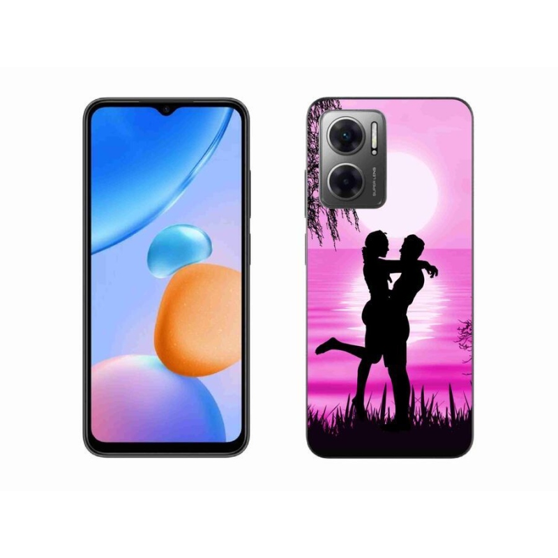 Gél tok mmCase a Xiaomi Redmi 10 5G számára - naplemente