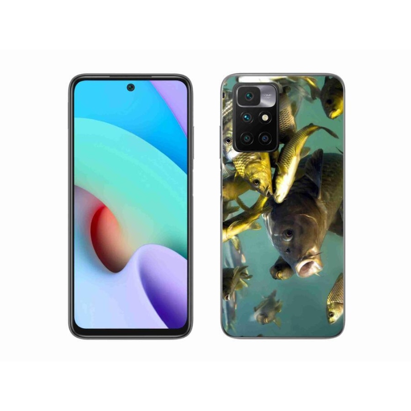 Gél tok mmCase a Xiaomi Redmi 10/Redmi 10 (2022) számára - halak iskolája