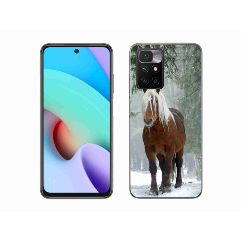 Gél tok mmCase a Xiaomi Redmi 10/Redmi 10 (2022) számára - ló az erdőben