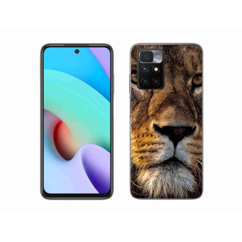 Gél tok mmCase a Xiaomi Redmi 10/Redmi 10 (2022) - oroszlán