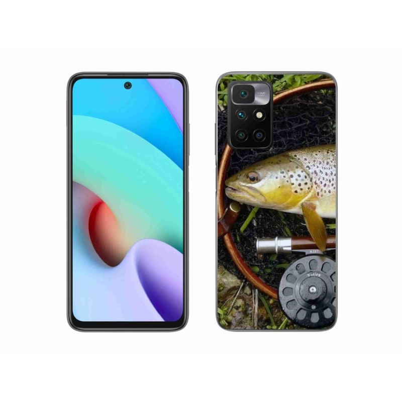 Gél tok mmCase a Xiaomi Redmi 10/Redmi 10 (2022) számára - pisztráng 2