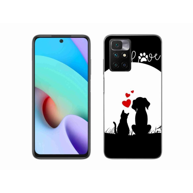 Gél tok mmCase a Xiaomi Redmi 10/Redmi 10 (2022) - állati szeretet