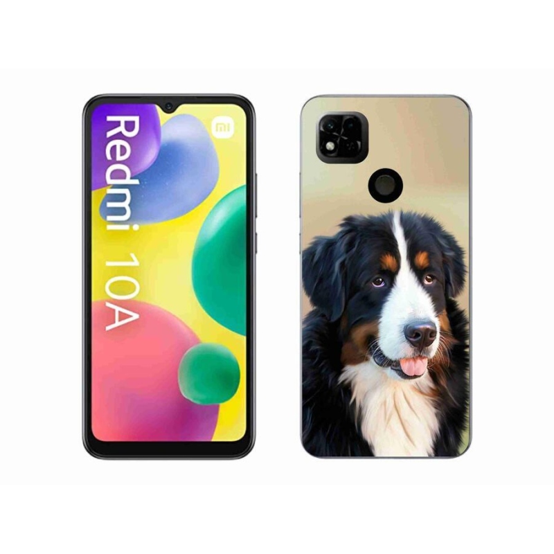 Gél tok mmCase a Xiaomi Redmi 10A számára - Berni hegyi kutya