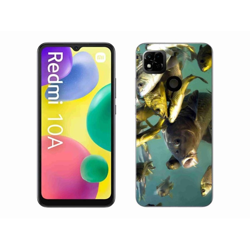 Gél tok mmCase a Xiaomi Redmi 10A számára - halak hada