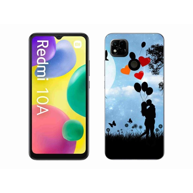 Gél tok mmCase a Xiaomi Redmi 10A számára - szerelmes pár
