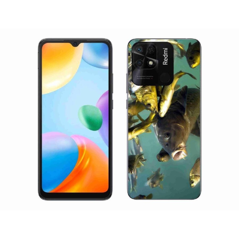 Gél tok mmCase a Xiaomi Redmi 10C-hez - halak hada