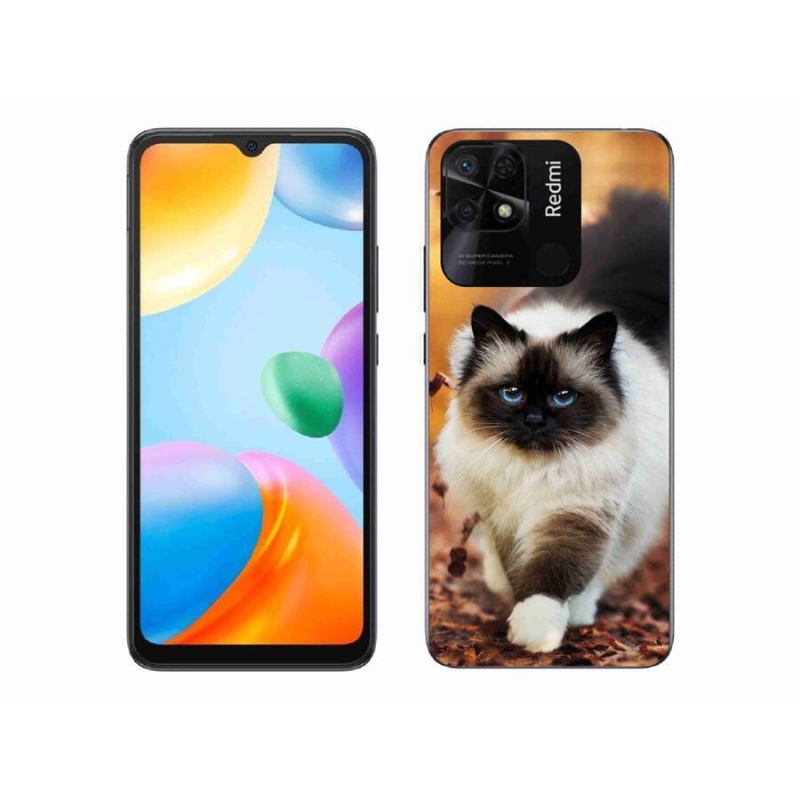 Gél tok mmCase a Xiaomi Redmi 10C-hez - macska