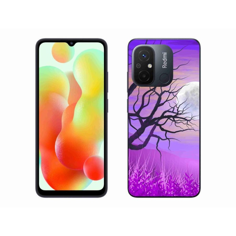 Gél tok mmCase a Xiaomi Redmi 12C-hez - rajzfilmes kidőlt fa