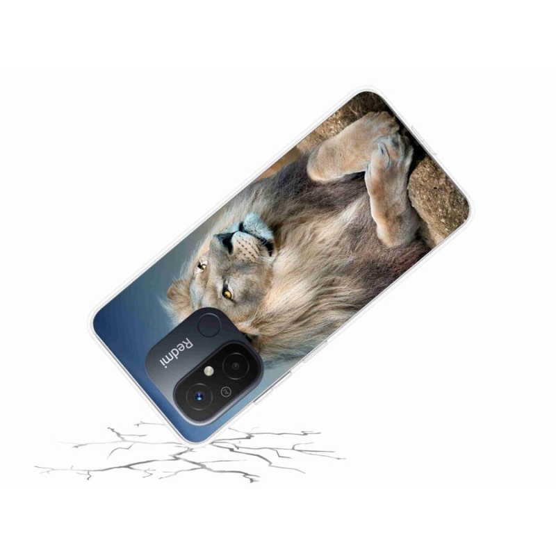 Gél tok mmCase a Xiaomi Redmi 12C-hez - Lion 1