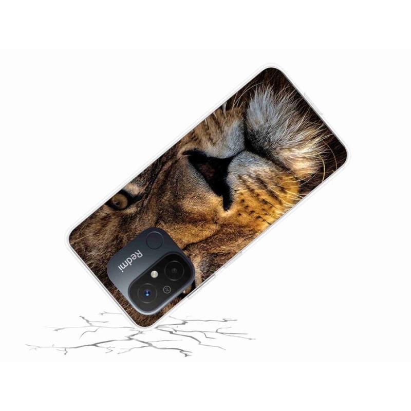 Gél tok mmCase a Xiaomi Redmi 12C-hez - oroszlán