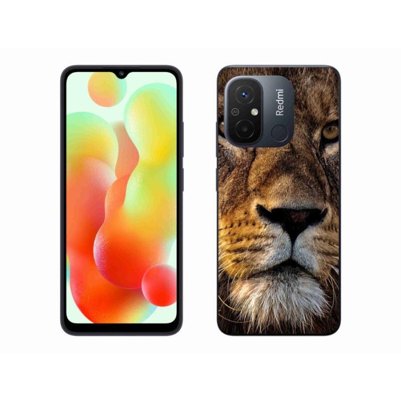 Gél tok mmCase a Xiaomi Redmi 12C-hez - oroszlán