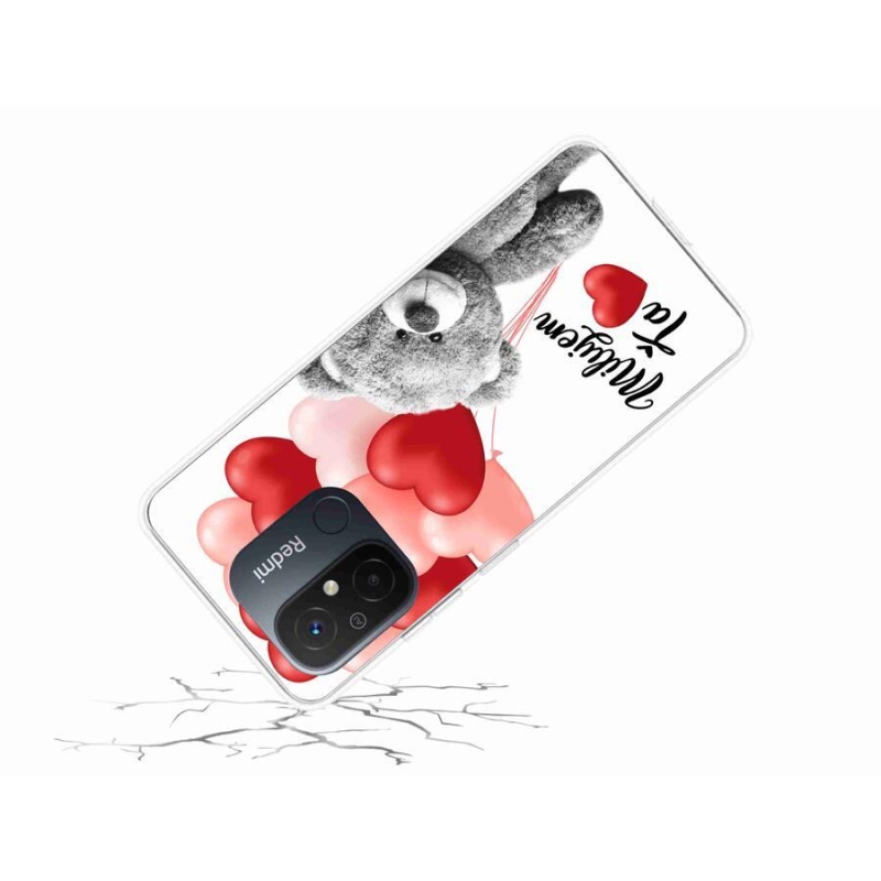 Gél tok mmCase a Xiaomi Redmi 12C-hez - I love you
