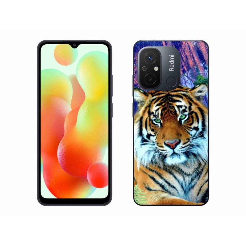Gél tok mmCase a Xiaomi Redmi 12C-hez - tigris