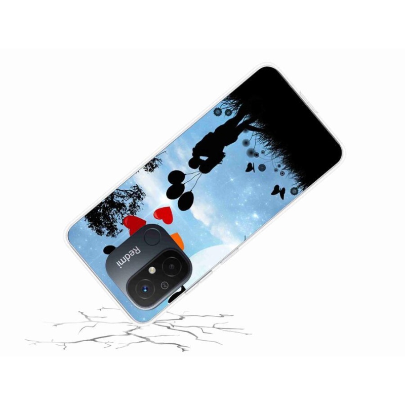 Gél tok mmCase a Xiaomi Redmi 12C számára - szerelmes pár