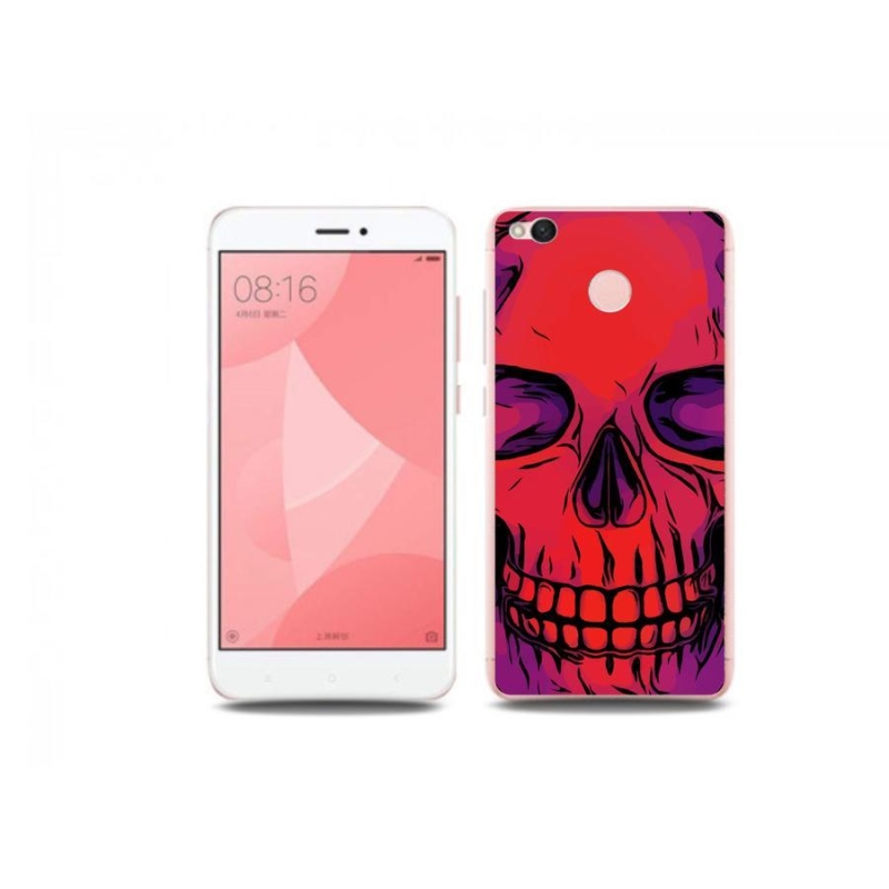 Gél tok mmCase a Xiaomi Redmi 4X-hez - koponya