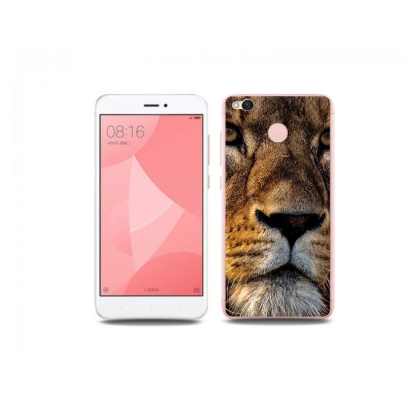 Gél tok mmCase a Xiaomi Redmi 4X-hez - oroszlán