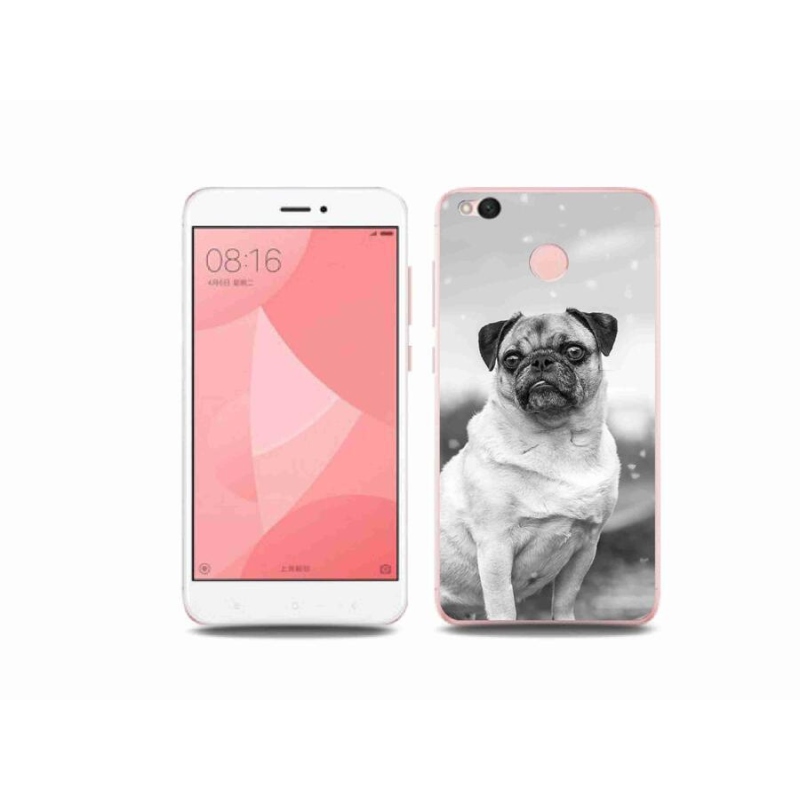 Gél tok mmCase a Xiaomi Redmi 4X-hez - mopsz