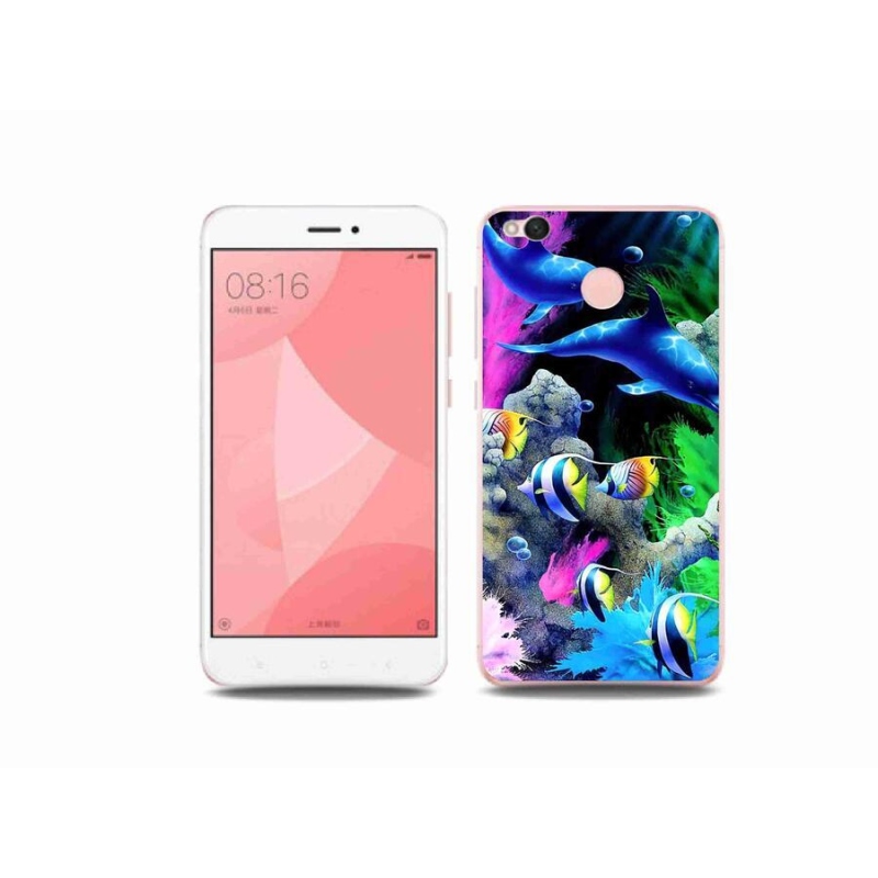 Gél tok mmCase a Xiaomi Redmi 4X-hez - tengeri világ