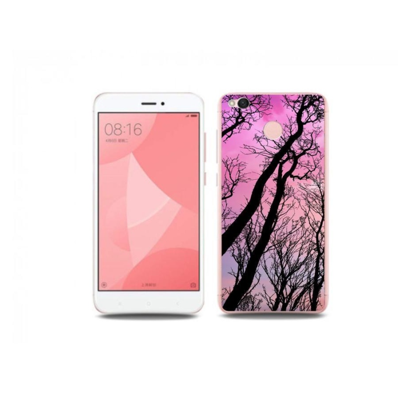 Gél tok mmCase a Xiaomi Redmi 4X számára - kidőlt fák