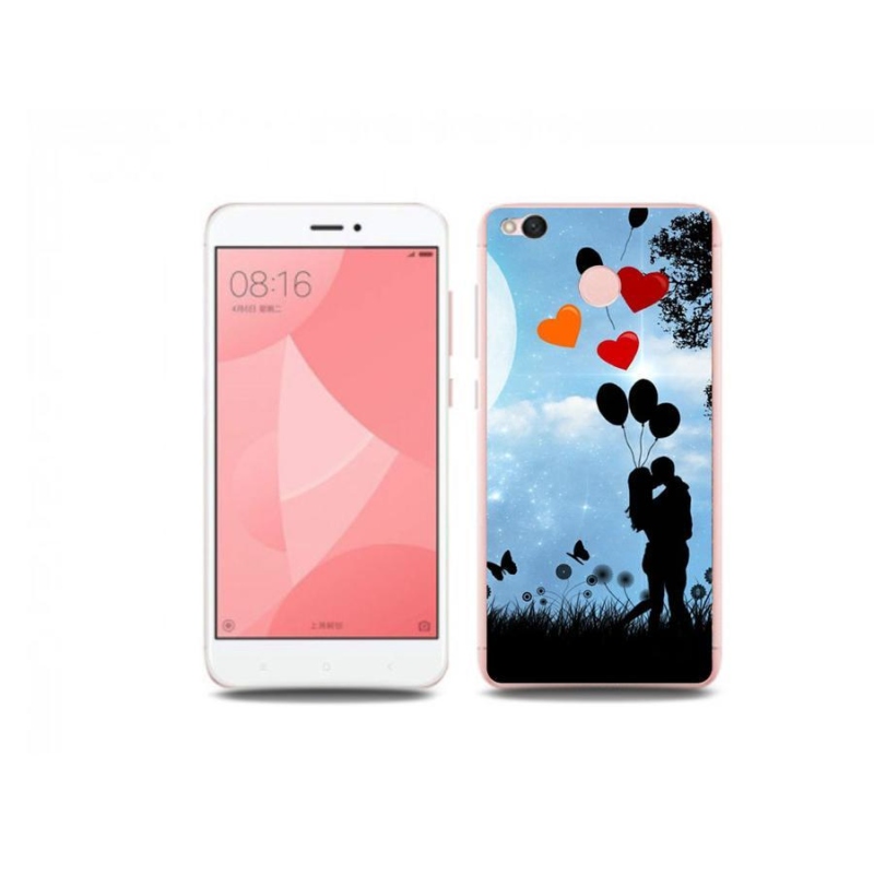 Gél tok mmCase a Xiaomi Redmi 4X-hez - szerelmes pár