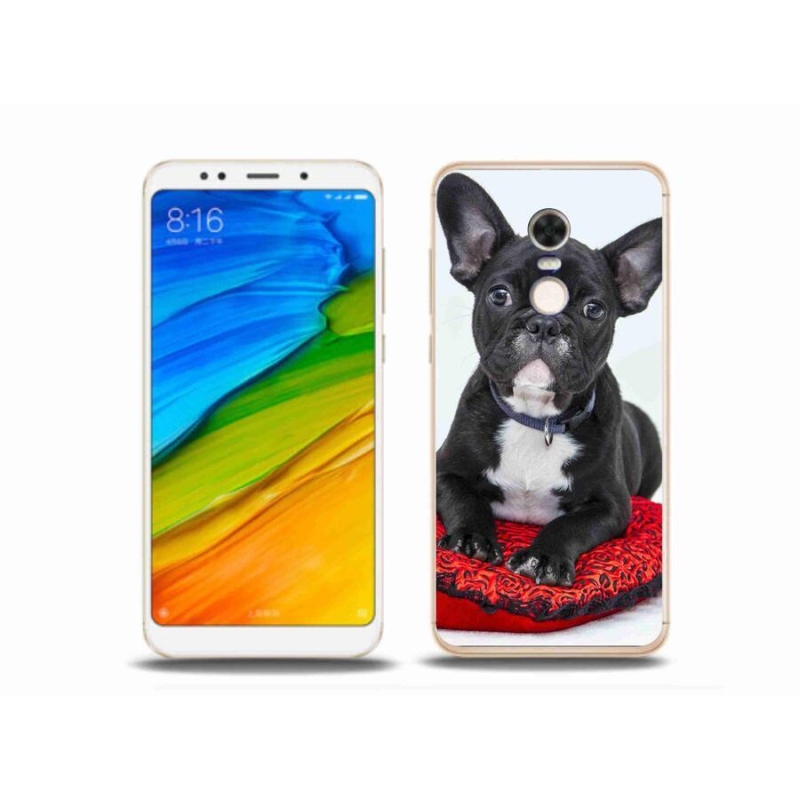 Gél tok mmCase a Xiaomi Redmi 5 Plus számára - bulldog